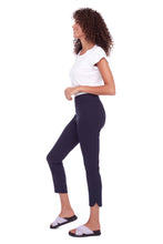 Load image into Gallery viewer, UP! Pull On Ankle Pant with Petal Slit
