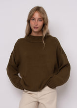 Load image into Gallery viewer, Lucretia Funnel Neck Sweater