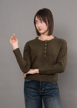 Load image into Gallery viewer, Nisha Henley Pullover