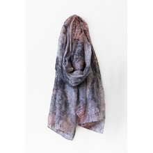 Load image into Gallery viewer, Caracol Lightweight Abstract Print Scarf
