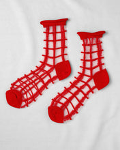 Load image into Gallery viewer, Sheer French Window Socks
