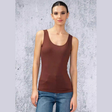 Load image into Gallery viewer, Alison Sheri Short Tank Top with Round Neckline