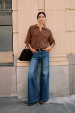 Load image into Gallery viewer, Vivian Mid Rise Wide Leg Pant
