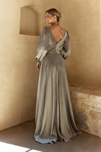 Load image into Gallery viewer, Elora A-Line Gown with Slit