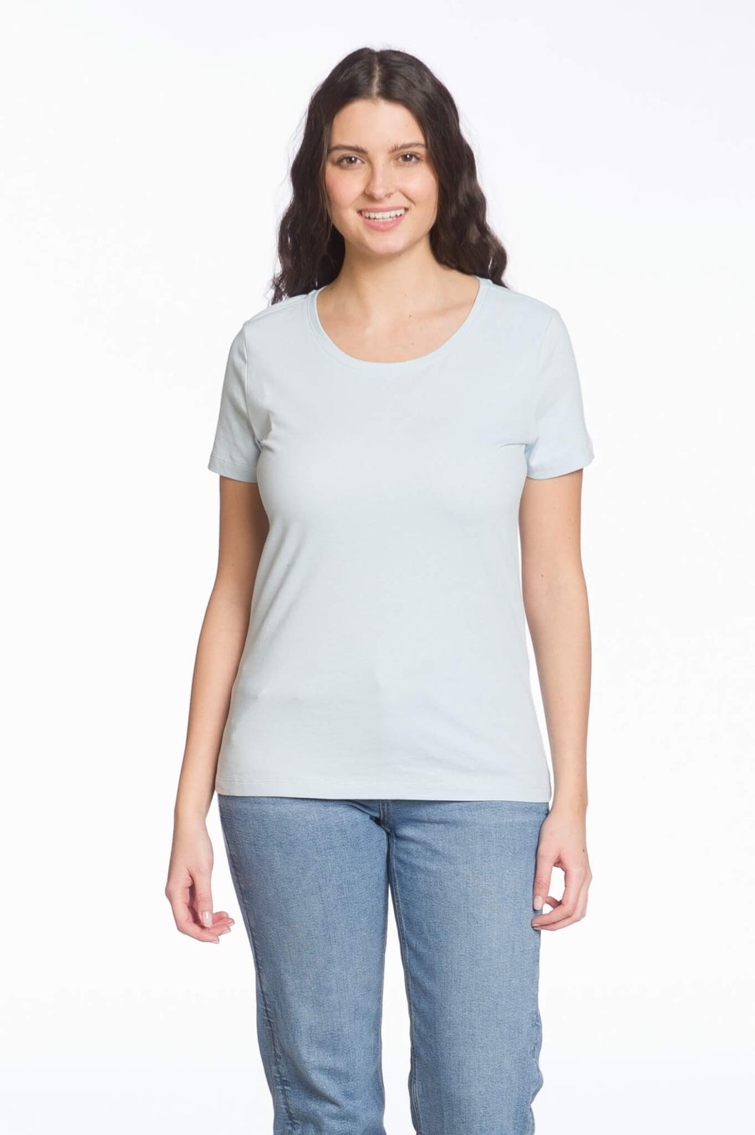 DKR & Co Short Sleeve Crew Neck T-Shirt in Sky Blue or Raspberry - 100% Cotton