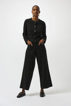 Load image into Gallery viewer, Joseph Ribkoff Sweater Knit Crew Neck Button-Front Jacket
