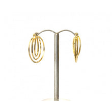 Load image into Gallery viewer, Evershine Triple Layer Hoop Earrings in Silver or Gold
