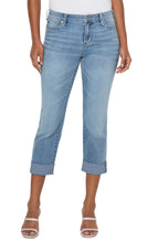 Load image into Gallery viewer, Liverpool Champlain Charlie Crop Skinny Jean with Wide Rolled Cuff
