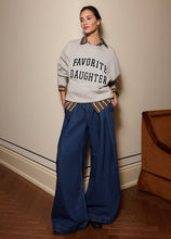 Load image into Gallery viewer, Embroidered Collegiate Sweatshirt