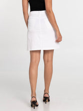 Load image into Gallery viewer, Lois Simone Off-White Relaxed Fit Buttoned Skirt
