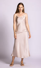 Load image into Gallery viewer, Sophia Satin Midi Skirt