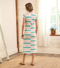 Load image into Gallery viewer, Hatley White Seaside Stripes Sierra Midi Dress
