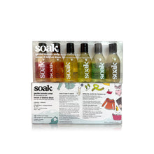Load image into Gallery viewer, Soak Travel Size 6 Pack Assorted Soak Fragrances