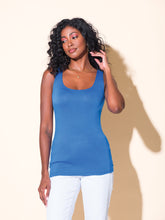 Load image into Gallery viewer, Alison Sheri Short Tank Top with Round Neckline
