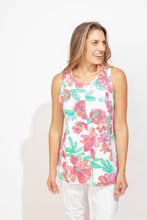 Load image into Gallery viewer, Escape by Habitat Multi-Colour 100% Cotton Seamed Tank
