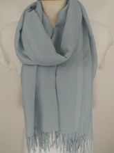 Load image into Gallery viewer, Turkish Narrow Pashmina Wrap with Fringe in a Variety of Colours
