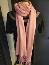 Load image into Gallery viewer, Turkish Soft Wide Pashmina Wrap with Fringe in Varied Colours
