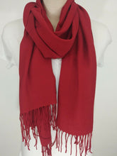 Load image into Gallery viewer, Turkish Soft Wide Pashmina Wrap with Fringe in Varied Colours