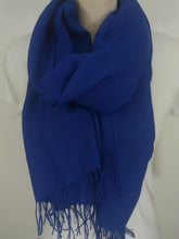 Load image into Gallery viewer, Turkish Soft Wide Pashmina Wrap with Fringe in Varied Colours
