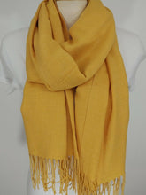 Load image into Gallery viewer, Turkish Soft Wide Pashmina Wrap with Fringe in Varied Colours
