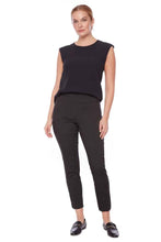 Load image into Gallery viewer, UP! Pull On Ankle Pant with Petal Slit
