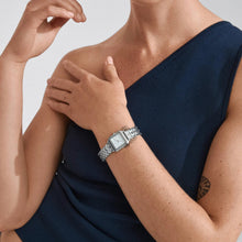 Load image into Gallery viewer, Pilgrim Voyager Silver Plated Brace Watch