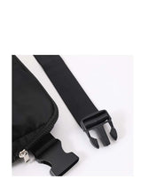 Load image into Gallery viewer, B.lush Nylon Belt Crossbody Bag In Black, Light Grey or Beige