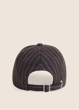 Load image into Gallery viewer, Wool Stripe Baseball Hat