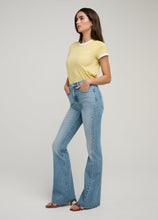 Load image into Gallery viewer, The Cropped Favorite Daughter Ringer Tee
