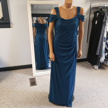 Load image into Gallery viewer, Alex Evenings Sparkling Off the Shoulder Gown