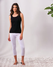 Load image into Gallery viewer, Alison Sheri Short Tank Top with Round Neckline