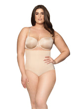 Load image into Gallery viewer, Body Hush The Pinup High Waist Panty in Nude
