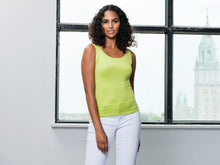 Load image into Gallery viewer, Alison Sheri Short Tank Top with Round Neckline
