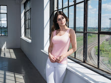 Load image into Gallery viewer, Alison Sheri Short Tank Top with Round Neckline
