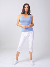 Load image into Gallery viewer, Alison Sheri Short Tank Top with Round Neckline
