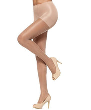 Load image into Gallery viewer, Hue So Silky Sheer Nylons with Control Top