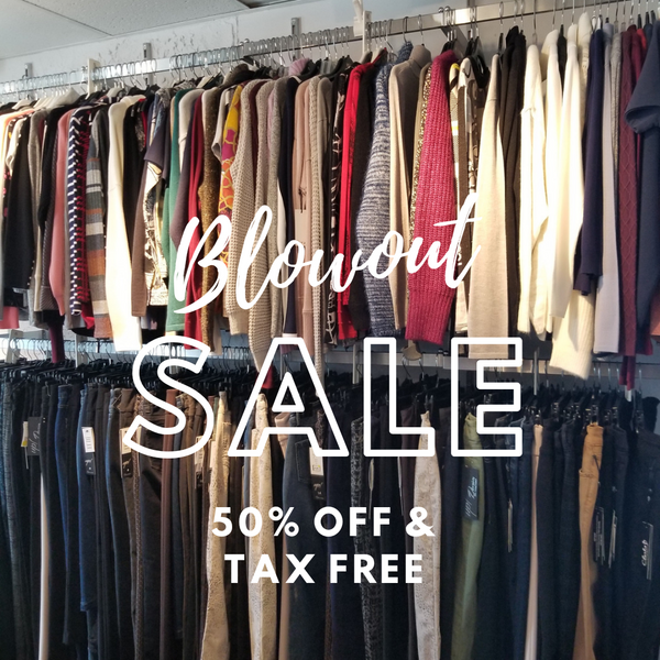 Winter BLOWOUT 50% OFF & TAX FREE SALE