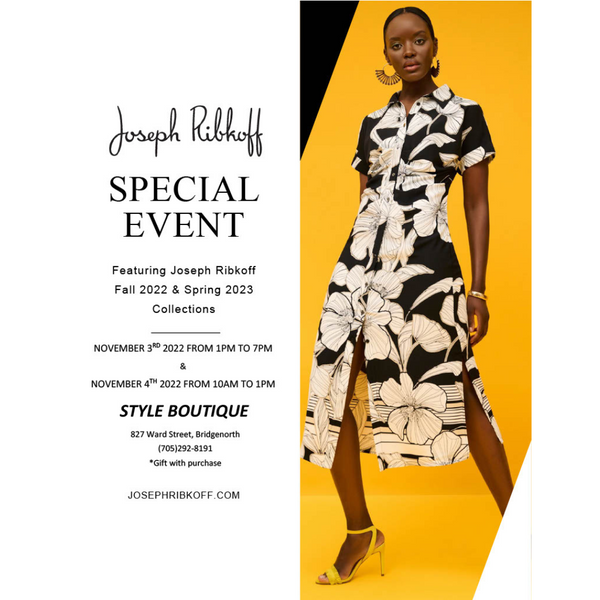 Joseph Ribkoff Special Event Coming SOON!