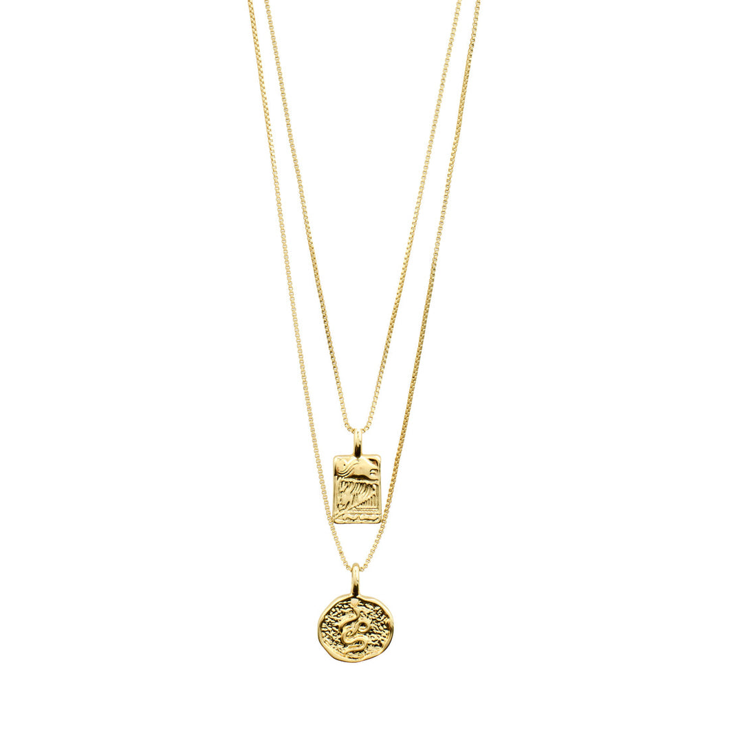 Pilgrim Valkyria Necklace 2-in-1