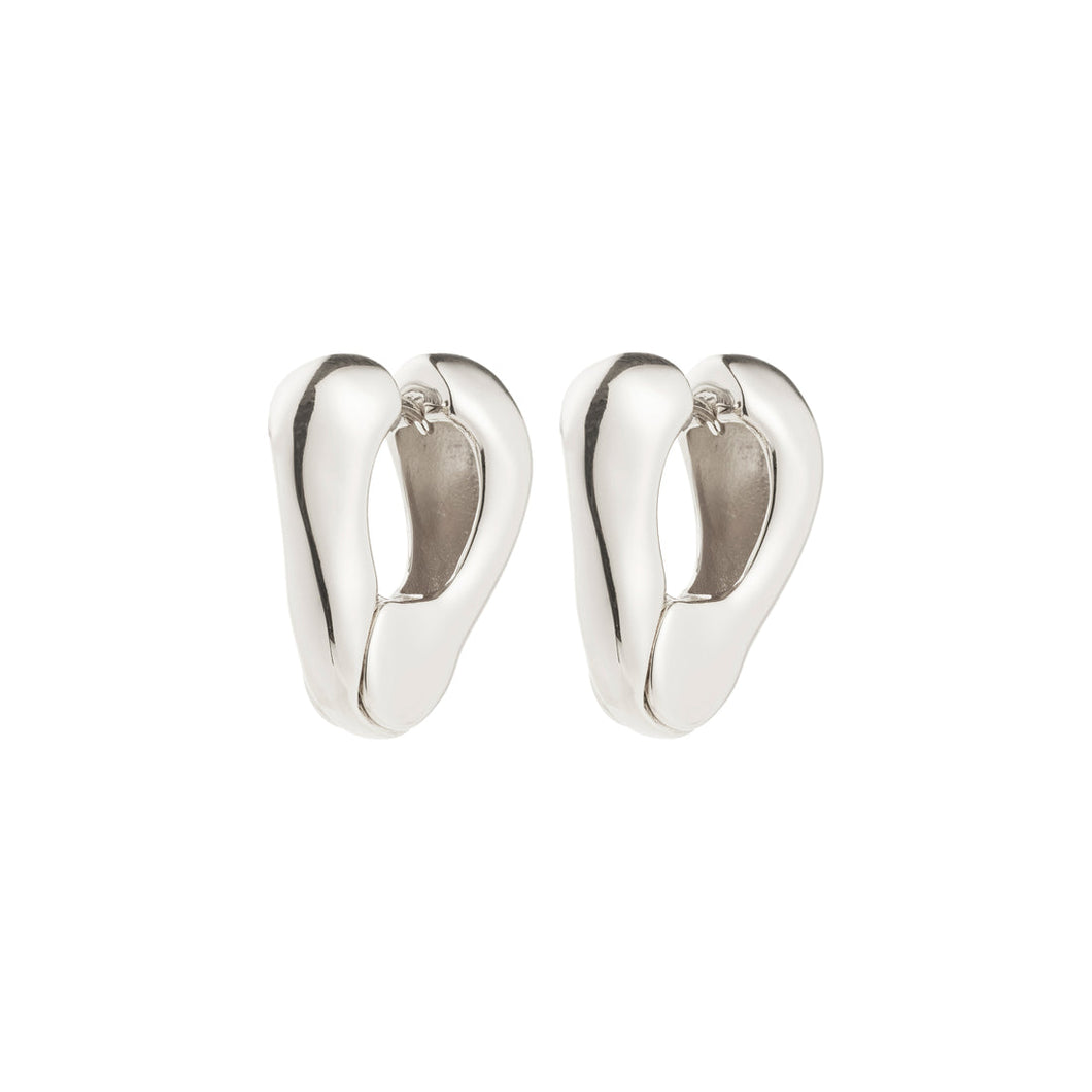 Pilgrim Free recycled hoop earrings