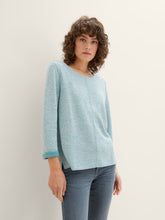 Load image into Gallery viewer, Tom Tailor Evergreen Melange Double Face Sweatshirt
