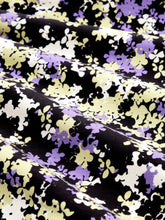 Load image into Gallery viewer, Tom Tailor Lilac Green Floral Print Turtleneck T-Shirt
