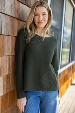 Load image into Gallery viewer, Habitat Forest Round Neck Textured Cotton Top
