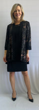 Load image into Gallery viewer, Soft Works Copper &amp; Gold Round Neck Dress
