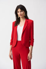 Load image into Gallery viewer, Joseph Ribkoff The Essential Blazer in Radiant Red
