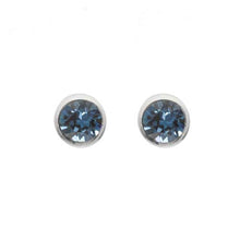 Load image into Gallery viewer, Rhodium Stud Earrings
