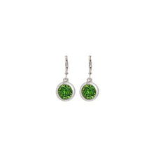 Load image into Gallery viewer, Merx Modern Rhodium French Hook Dangle Earrings
