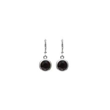 Load image into Gallery viewer, Merx Modern Rhodium French Hook Dangle Earrings
