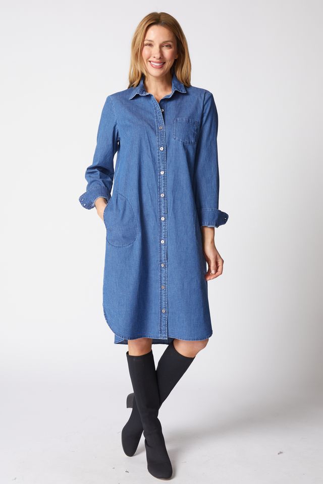 Habitat Denim Midi Dress