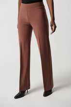 Load image into Gallery viewer, Joseph Ribkoff Toffee Pull On Wide Leg Pant
